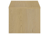 706347 Canoga Engineered Wood Accent Side End Table Light Oak