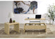 706348-S2 Canoga 2-piece Lift Top Cocktail Coffee Table Set Light Oak