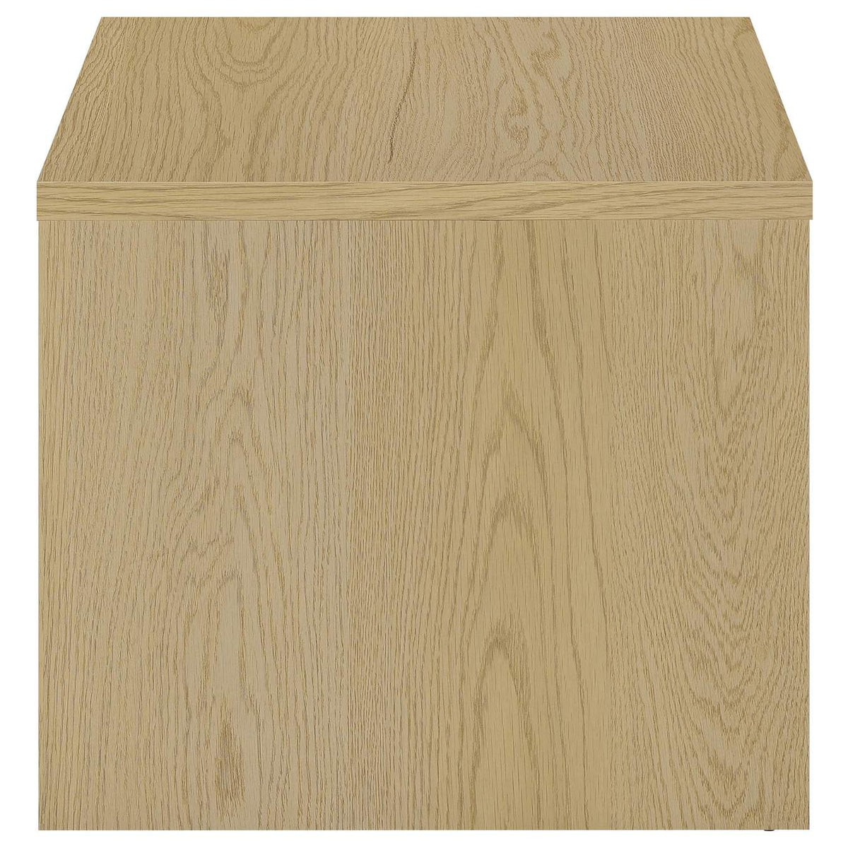 706348-S2 Canoga 2-piece Lift Top Cocktail Coffee Table Set Light Oak