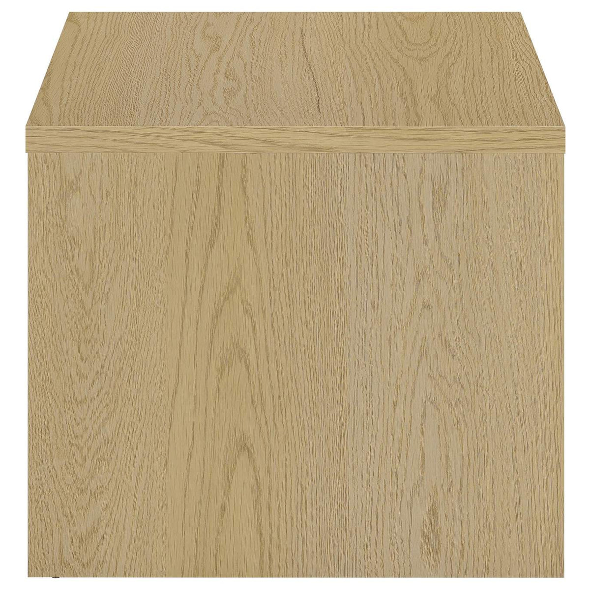 706348-S3 Canoga 3-piece Lift Top Cocktail Coffee Table Set Light Oak