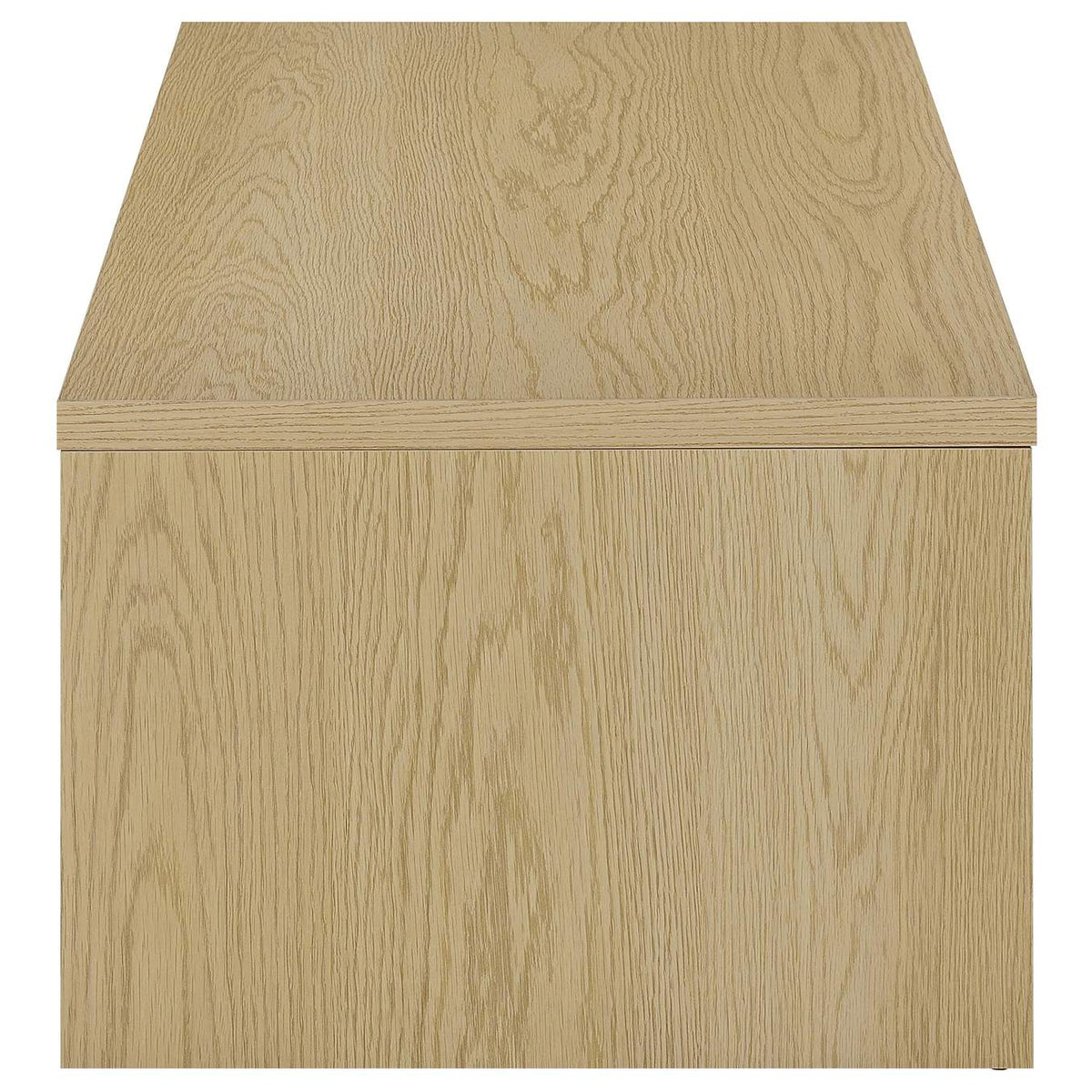 706348 Canoga Engineered Wood Lift Top Coffee Table Light Oak
