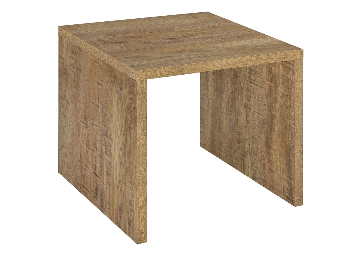 706357 Canoga Engineered Wood Accent Side End Table Mango