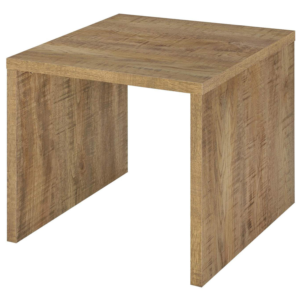 706357 Canoga Engineered Wood Accent Side End Table Mango