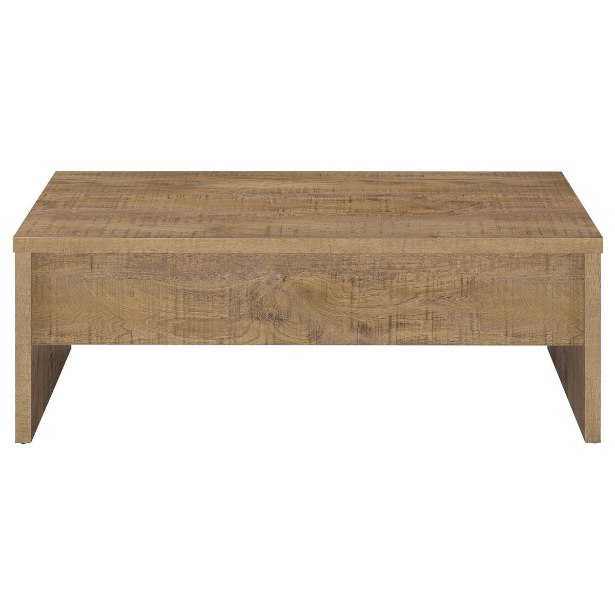 706358-S2 Canoga 2-piece Lift Top Cocktail Coffee Table Set Mango