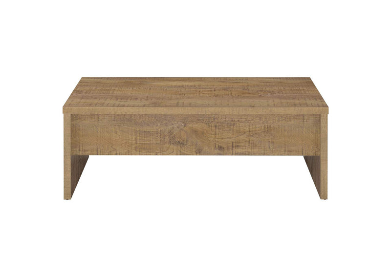 706358-S2 Canoga 2-piece Lift Top Cocktail Coffee Table Set Mango