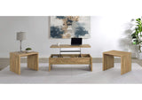 706358-S3 Canoga 3-piece Lift Top Cocktail Coffee Table Set Mango