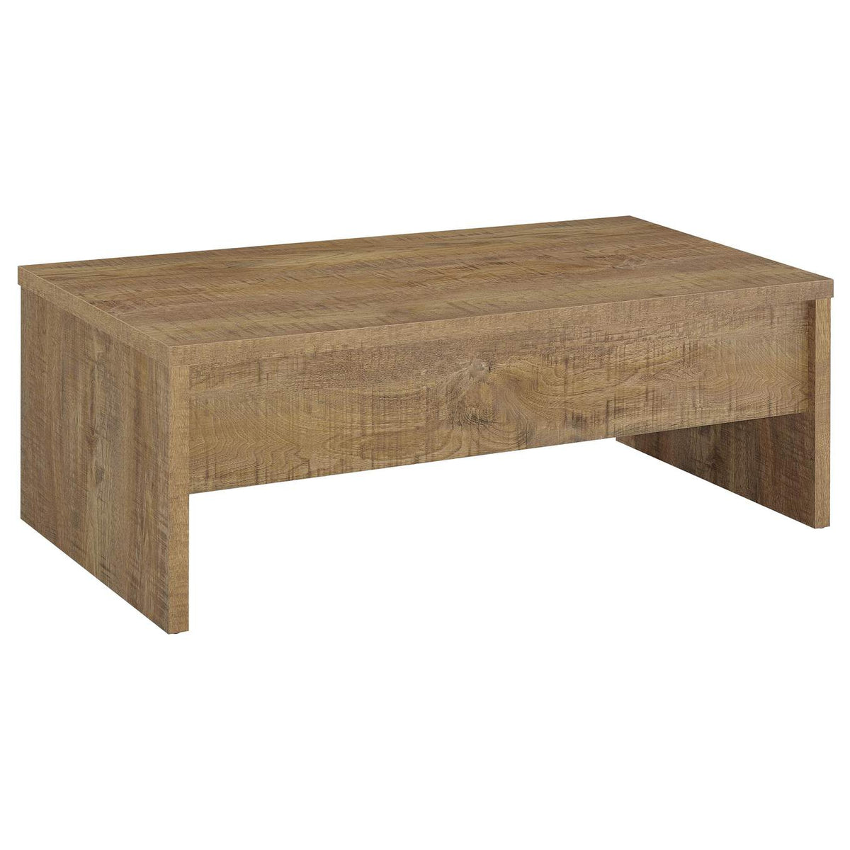 706358-S3 Canoga 3-piece Lift Top Cocktail Coffee Table Set Mango