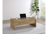 706358 Canoga Engineered Wood Lift Top Cocktail Coffee Table Mango