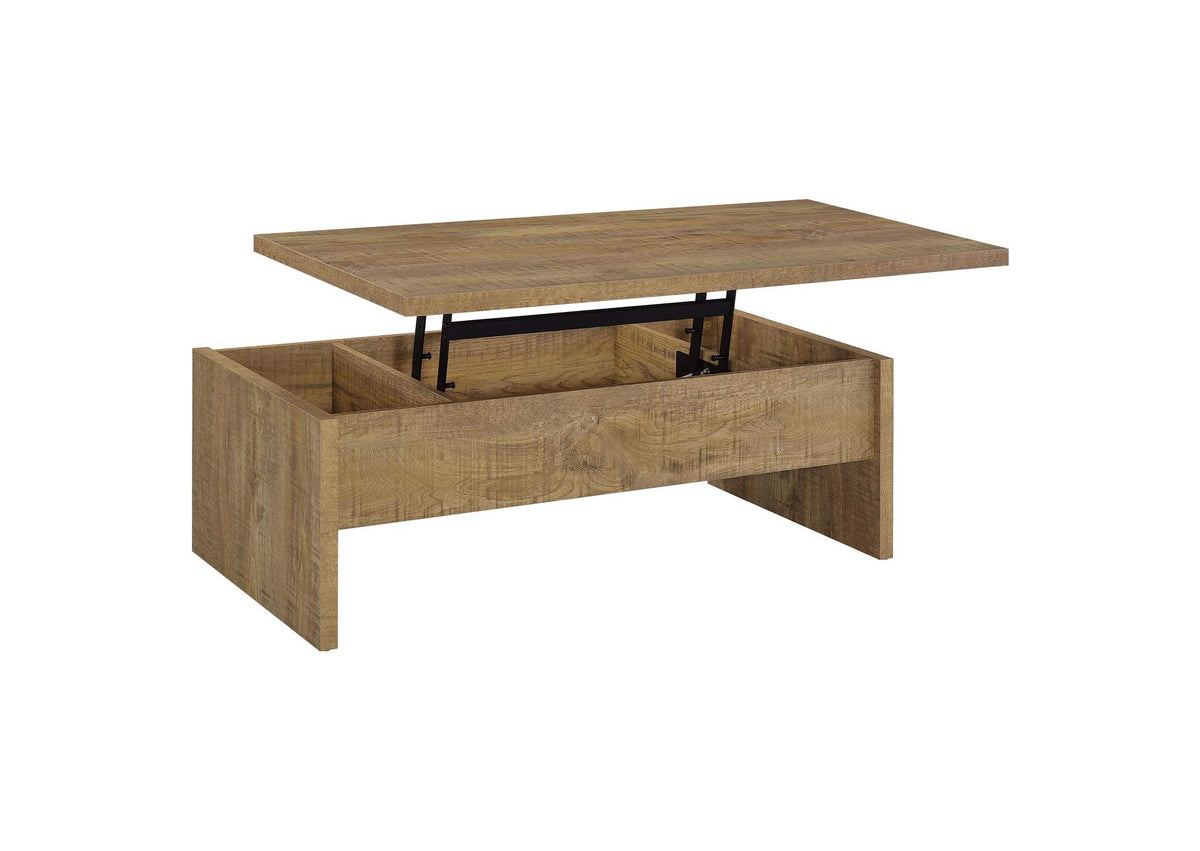 706358 Canoga Engineered Wood Lift Top Cocktail Coffee Table Mango