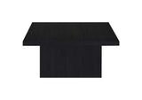 706408 Devar Square Engineered Wood Cocktail Coffee Table Black