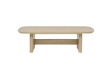 706588 Kailani Coastal Rectangular Cocktail Coffee Table Beige Oak
