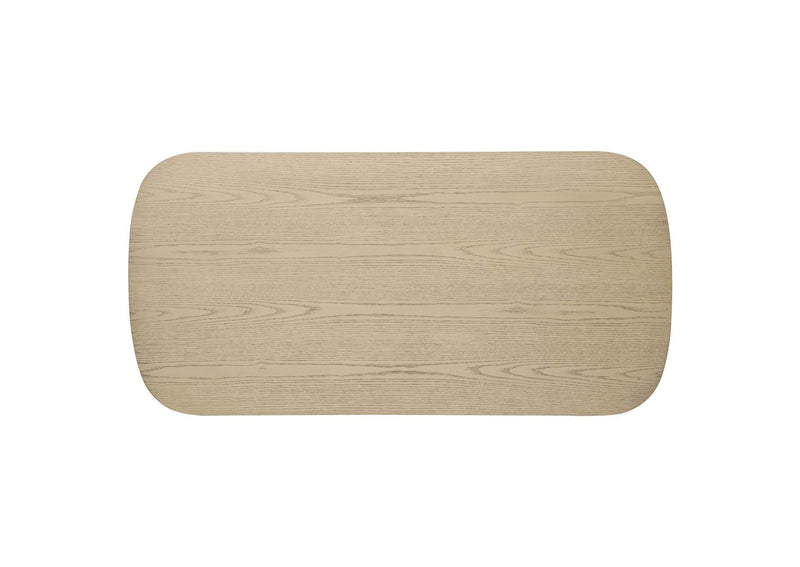 706588 Kailani Coastal Rectangular Cocktail Coffee Table Beige Oak