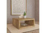 706838 Benton Square Solid Mango Wood Coffee Table Natural