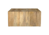 706838 Benton Square Solid Mango Wood Coffee Table Natural
