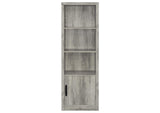 707726 Burke 4-shelf Engineered Wood Media Tower Grey Driftwood