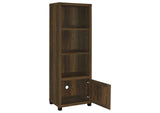 707736 Sachin 3-shelf Engineered Wood Media Tower Dark Pine