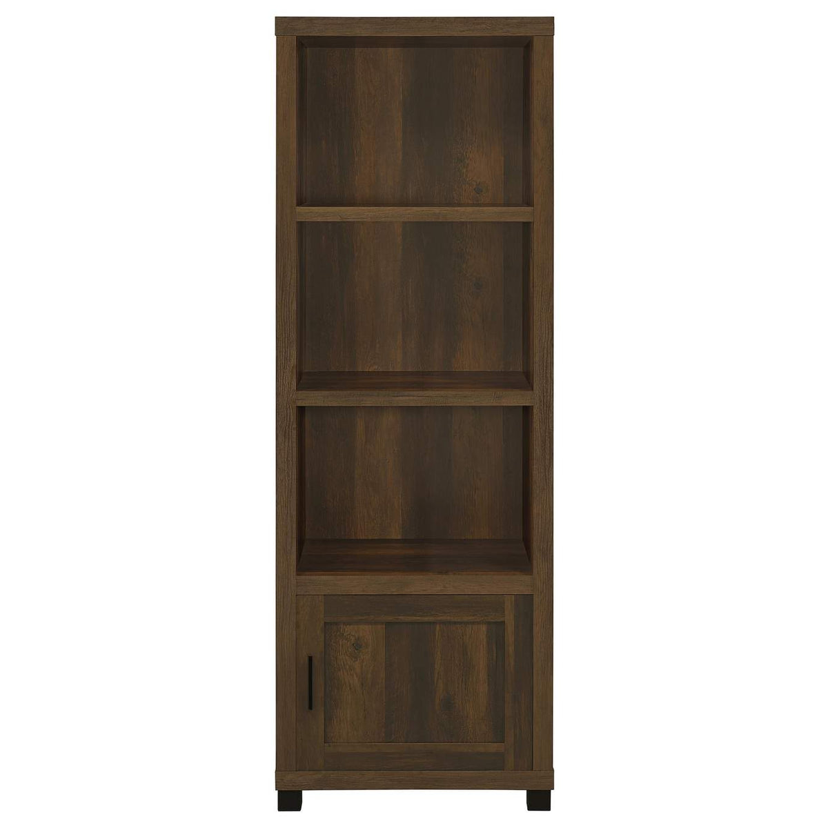 707736 Sachin 3-shelf Engineered Wood Media Tower Dark Pine