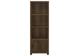 707736 Sachin 3-shelf Engineered Wood Media Tower Dark Pine