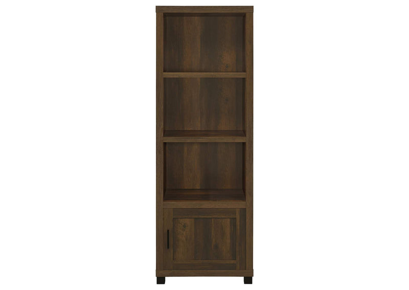 707736 Sachin 3-shelf Engineered Wood Media Tower Dark Pine