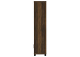 707736 Sachin 3-shelf Engineered Wood Media Tower Dark Pine