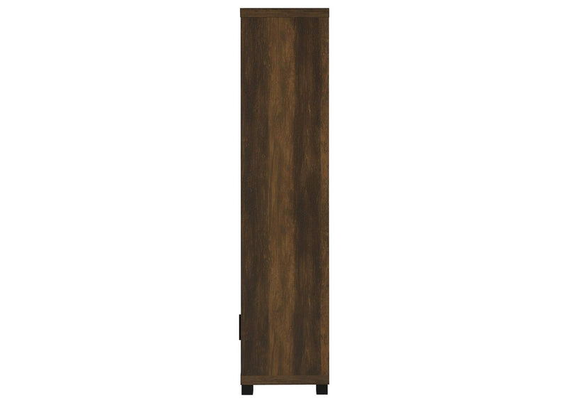 707736 Sachin 3-shelf Engineered Wood Media Tower Dark Pine