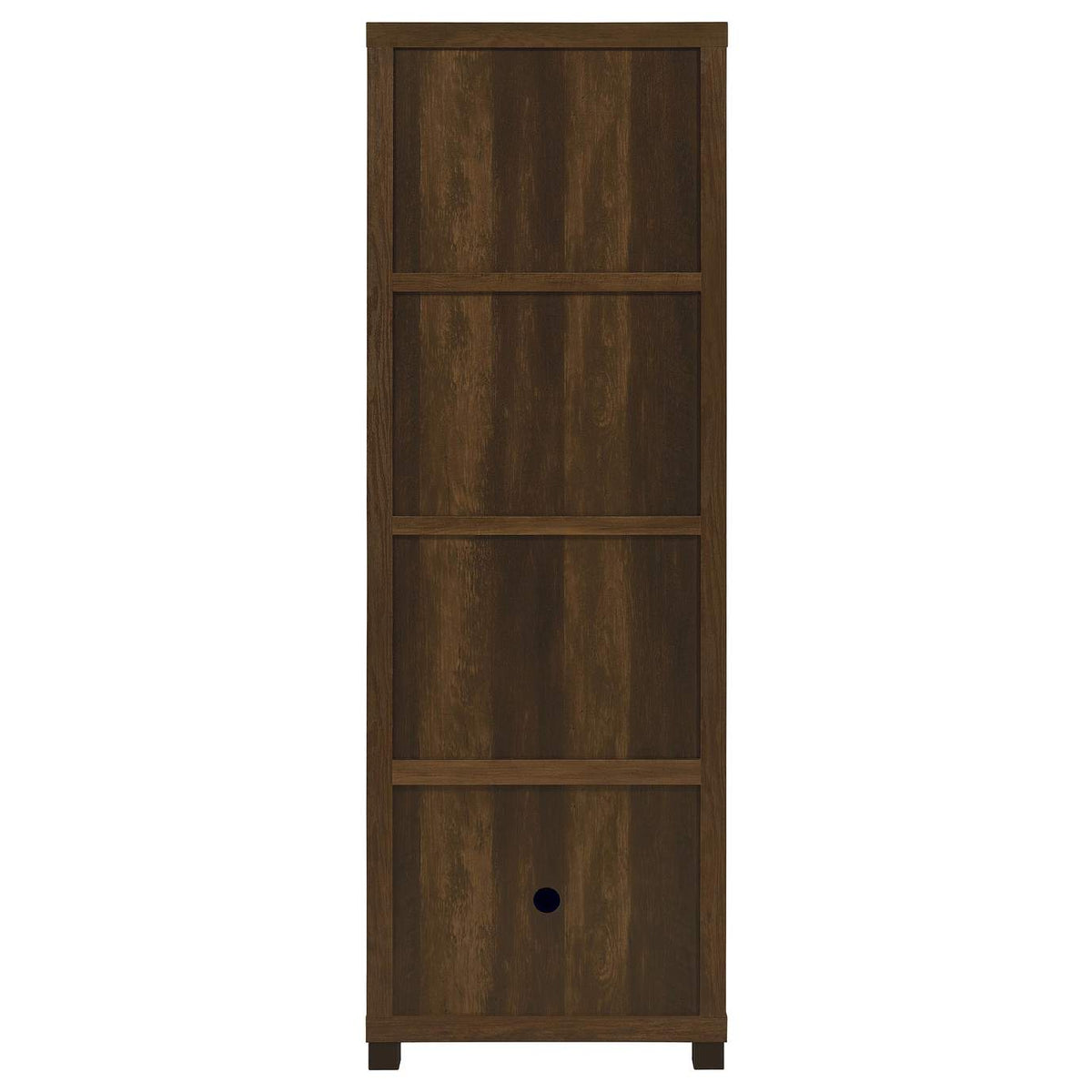 707736 Sachin 3-shelf Engineered Wood Media Tower Dark Pine