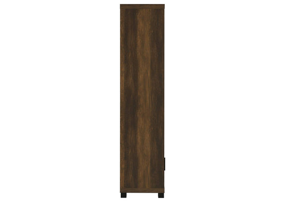 707736 Sachin 3-shelf Engineered Wood Media Tower Dark Pine
