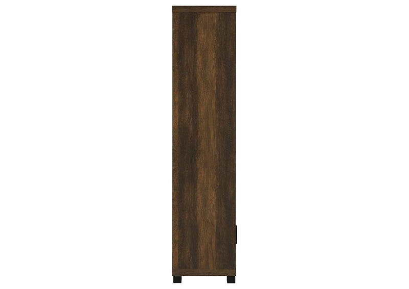 707736 Sachin 3-shelf Engineered Wood Media Tower Dark Pine