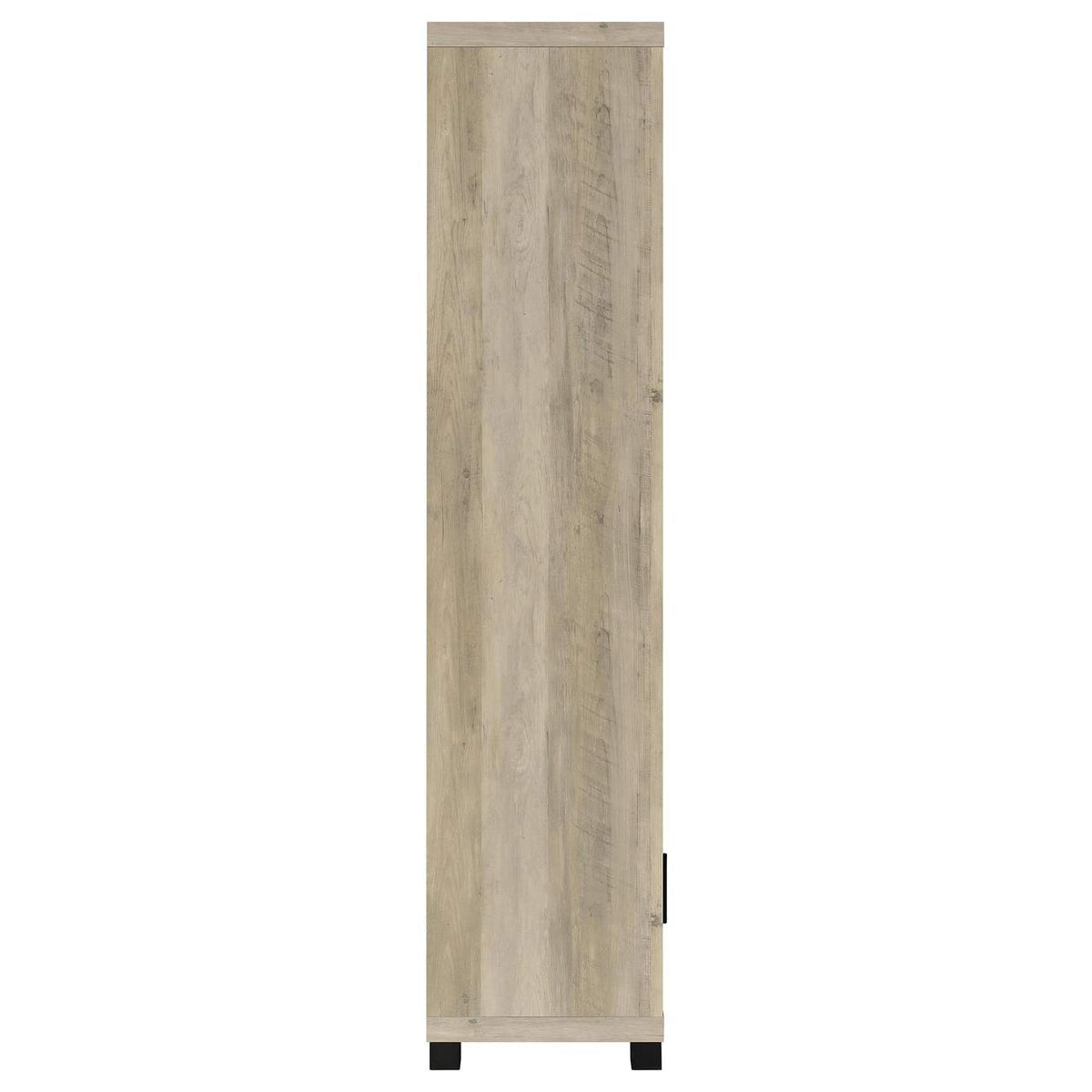 707746 Sachin 3-shelf Engineered Wood Media Tower Distressed Pine