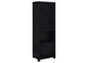 707756 Jupiter 3-shelf Engineered Wood Media Tower Black