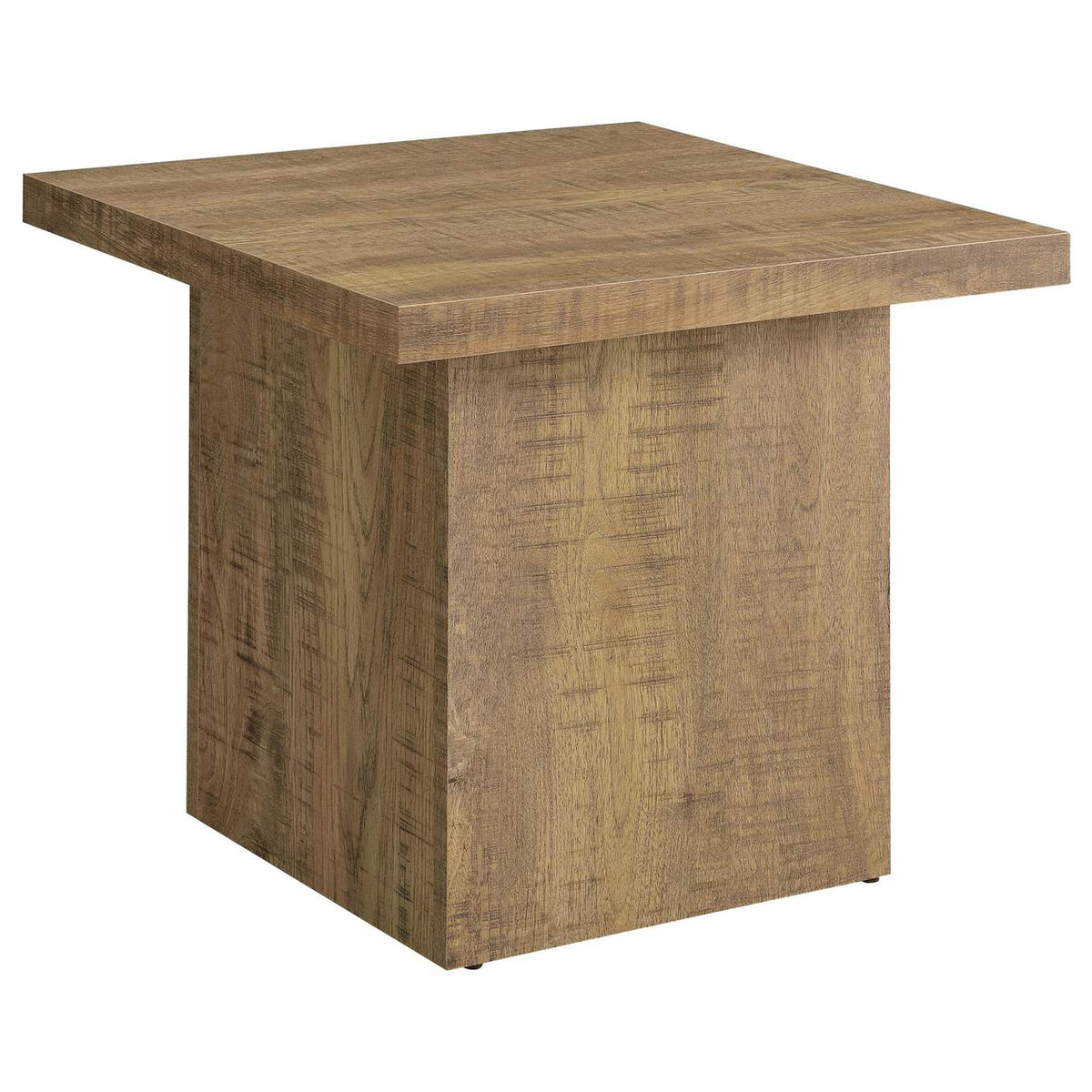 708068-S2 Devar 2-piece Square Coffee and End Table Set Mango