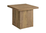 708068-S2 Devar 2-piece Square Coffee and End Table Set Mango