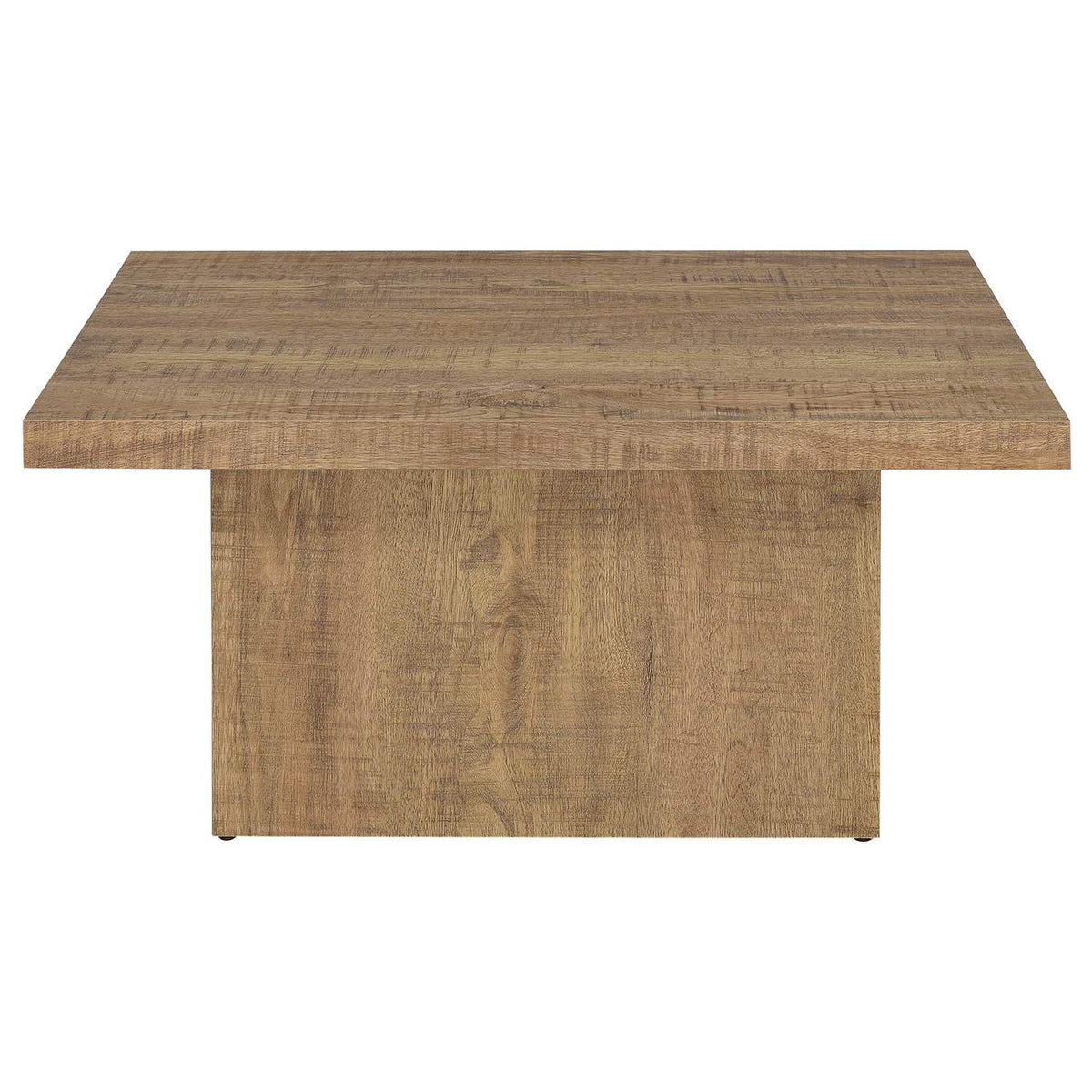 708068-S2 Devar 2-piece Square Coffee and End Table Set Mango