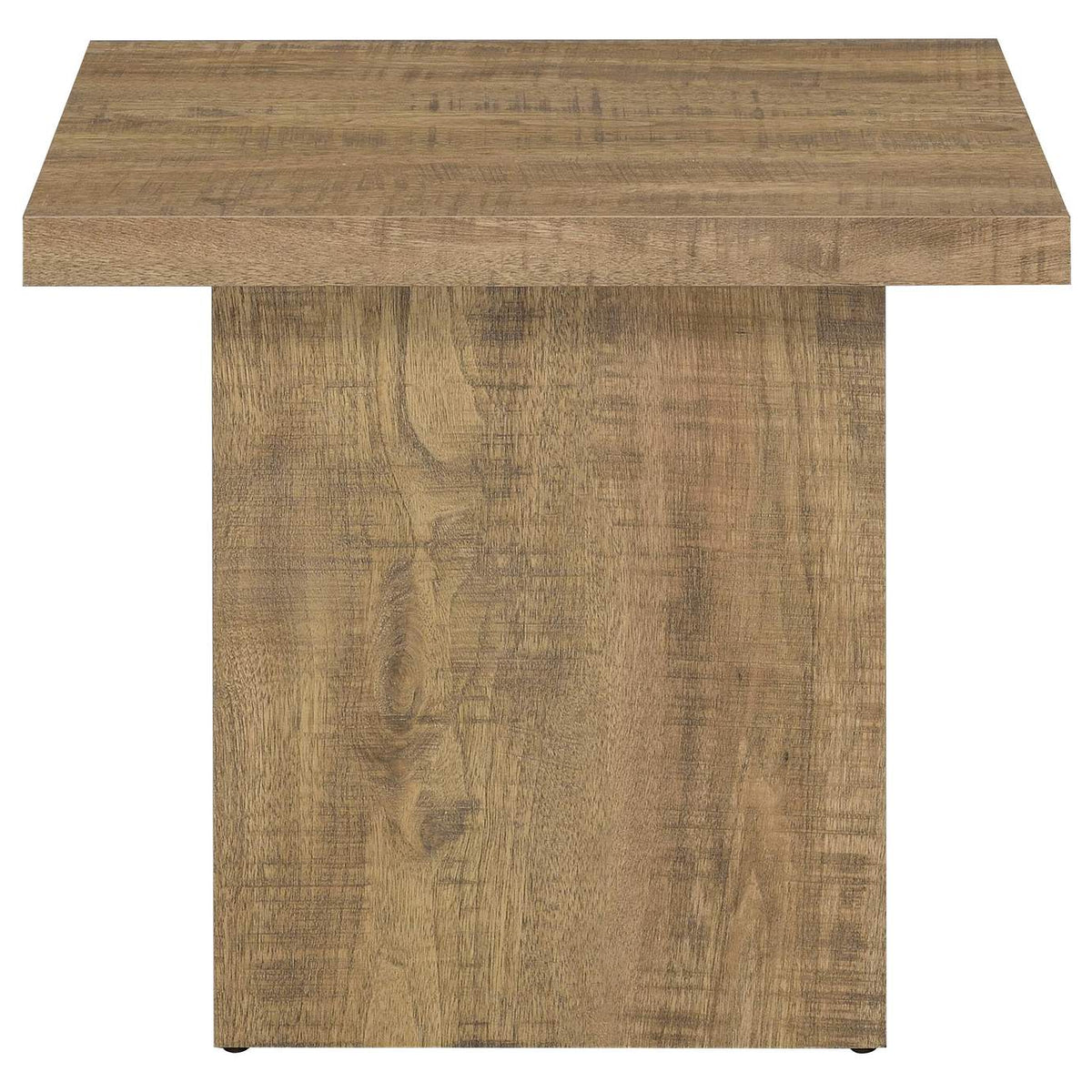 708068-S3 Devar 3-piece Square Coffee and End Table Set Mango