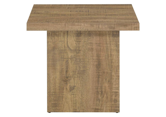 708068-S3 Devar 3-piece Square Coffee and End Table Set Mango