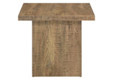 708068-S3 Devar 3-piece Square Coffee and End Table Set Mango