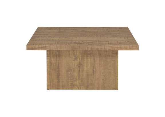 708068-S3 Devar 3-piece Square Coffee and End Table Set Mango