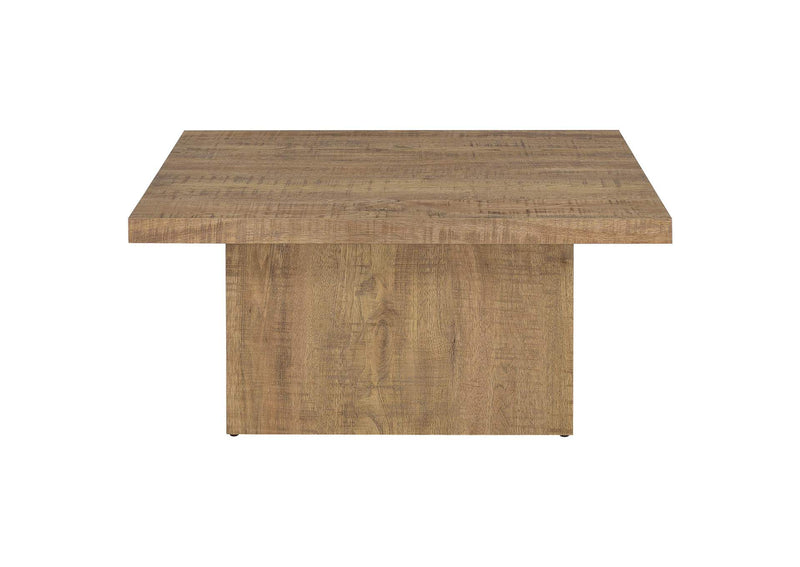 708068-S3 Devar 3-piece Square Coffee and End Table Set Mango