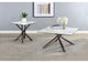 708138-S2 Carvell 2-piece Square Coffee and End Table Set Mirage White