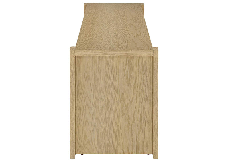708222-SET Laurelton 3-piece Entertainment Center TV Stand Light Oak