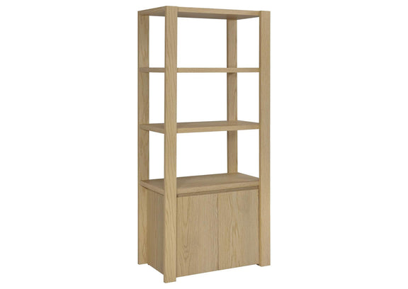 708222-SET Laurelton 3-piece Entertainment Center TV Stand Light Oak