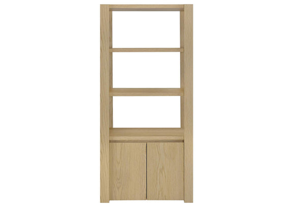 708222-SET Laurelton 3-piece Entertainment Center TV Stand Light Oak