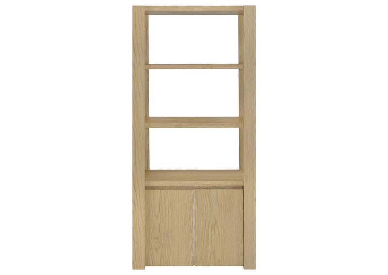 708222-SET Laurelton 3-piece Entertainment Center TV Stand Light Oak