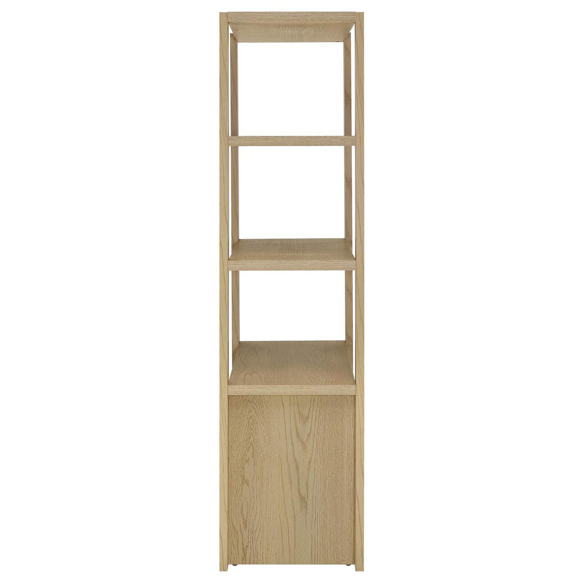708222-SET Laurelton 3-piece Entertainment Center TV Stand Light Oak