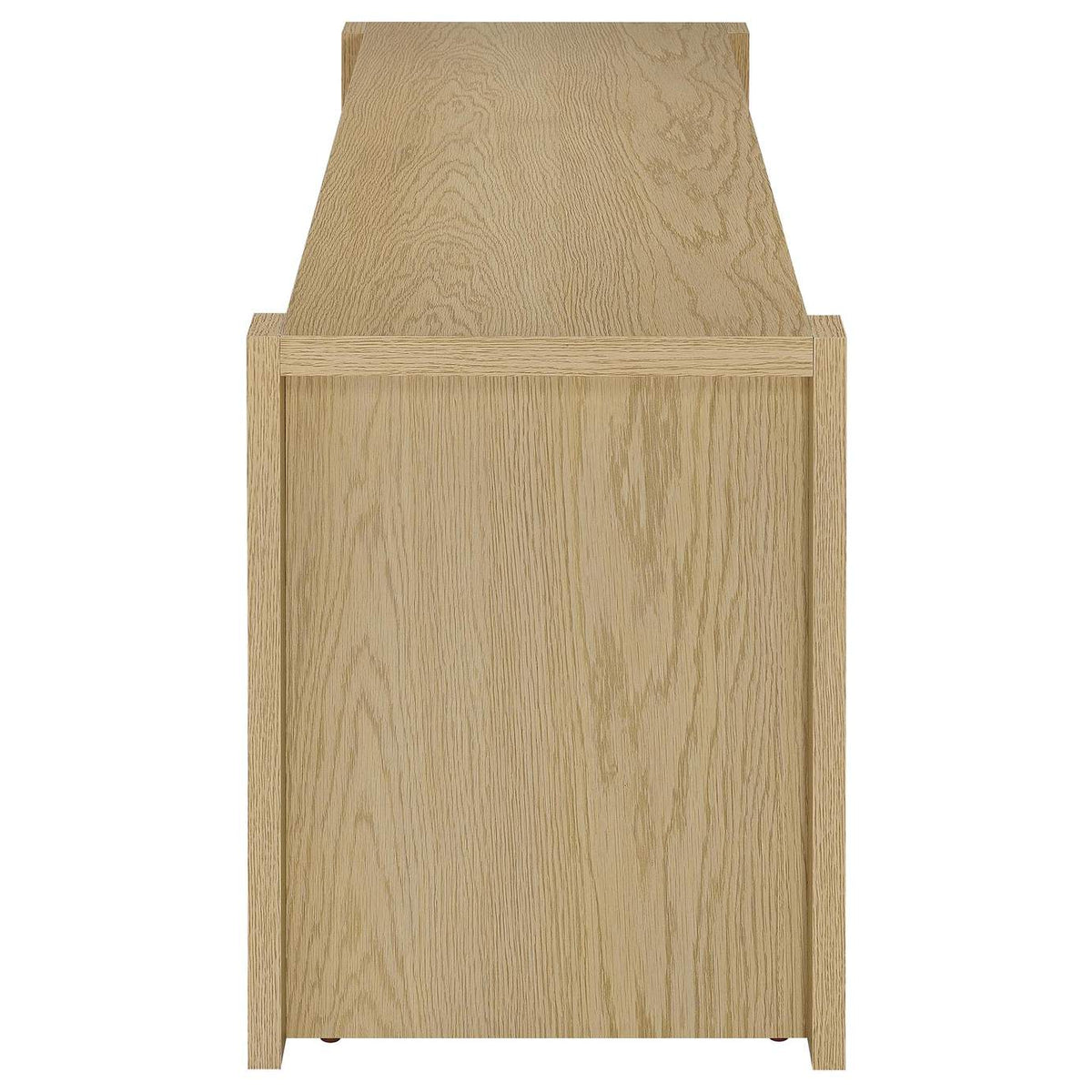 708222 Laurelton 60-inch 2-door TV Stand Media Console Light Oak
