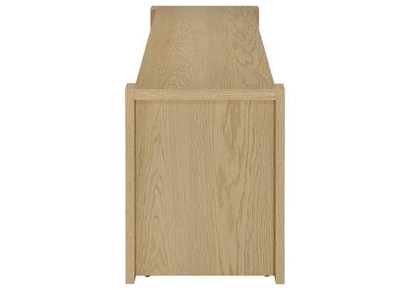 708222 Laurelton 60-inch 2-door TV Stand Media Console Light Oak