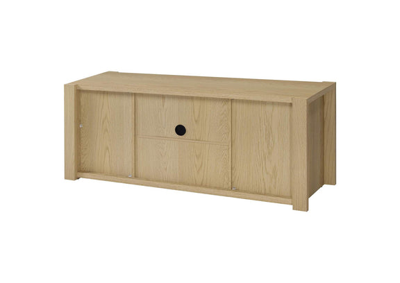 708222 Laurelton 60-inch 2-door TV Stand Media Console Light Oak