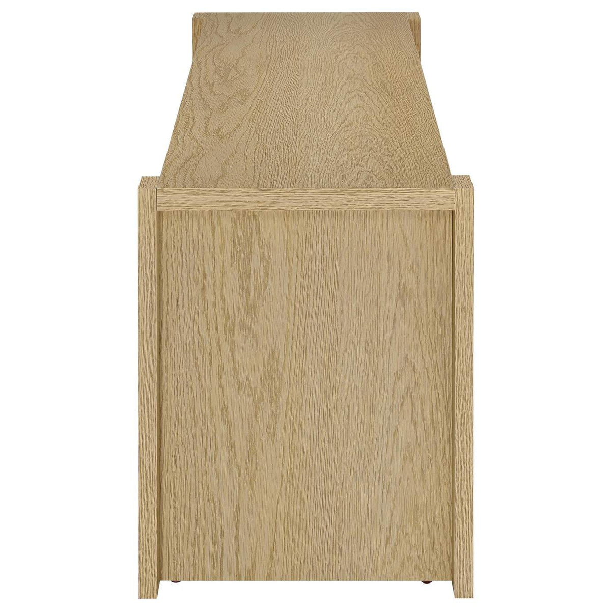 708222 Laurelton 60-inch 2-door TV Stand Media Console Light Oak