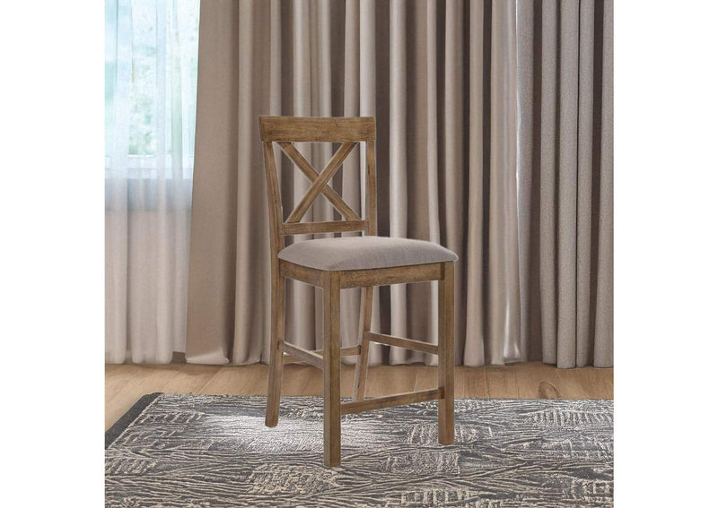 70832 Martha Ii Counter Height Chair - Set of 2