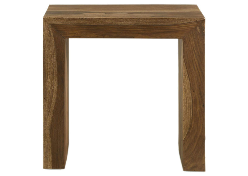 708418-S3 Odilia 3-piece Solid Wood Coffee and End Table Set Auburn